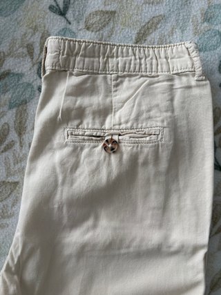 Pantalón de verano beige Talla S