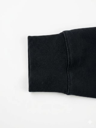 Sudadera Champion Negra con Cremallera