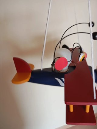 Lámpara infantil avión
