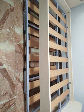 Cama nido con somier madera y metal