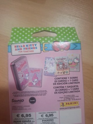 Caja Metálica My Melody Edición Limitada Hello Kit