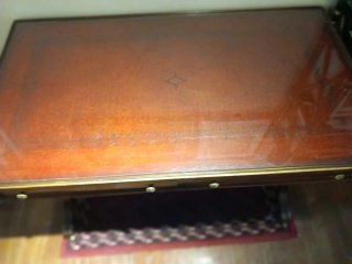Mesa de despacho de madera