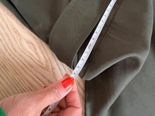 COS: Elegant Olive Green Belted Jumpsuit (NEW)