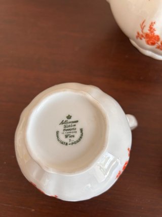 Juego café porcelana