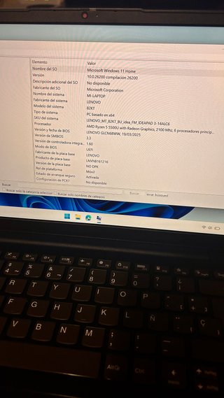 Lenovo Ideapas 3 AMD Ryzen 5 5500U