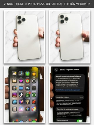 iPhone 11 Pro Plata regalo fundas