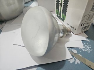 Bombilla para terrario de cristal