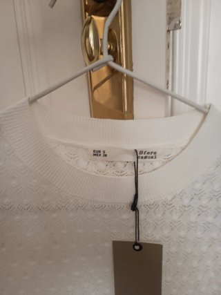 Camiseta Sfera volantes blanca Talla S
