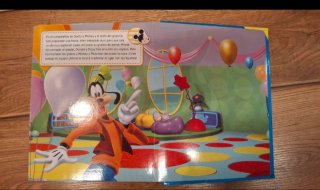 Libro Cuentos Disney Mickey Figuras Ventosa