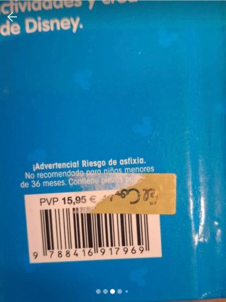 Libro Cuentos Disney Mickey Figuras Ventosa