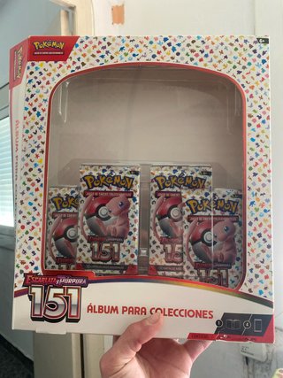 Caja Pokémon 151 (sin álbum ni sobres)