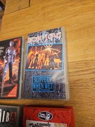 Lotto 4 Videocassette Musicali