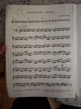 Estudios para violín Kreutzer