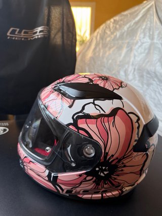 Casco integral LS2 como nuevo + visera extra