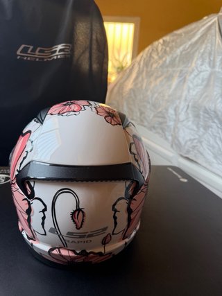 Casco integral LS2 como nuevo + visera extra