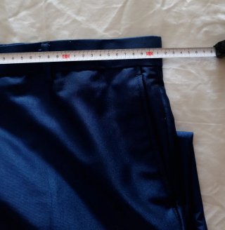 Traje Novio Azul Entero Roberto Bassi  Diseño 2025