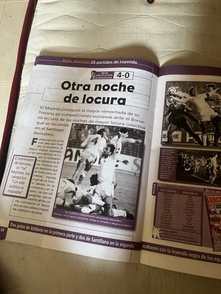 Album Real Madrid MARCA 1998