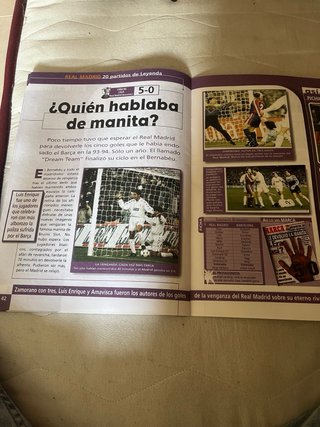Album Real Madrid MARCA 1998