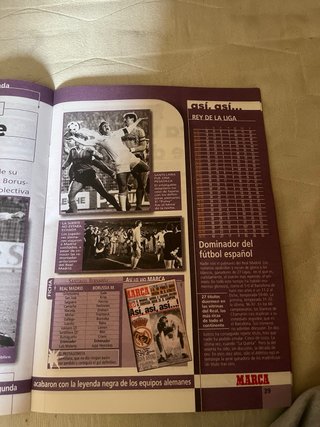 Album Real Madrid MARCA 1998