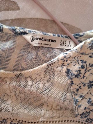 Blusa Stradivarius Mujer Talla S