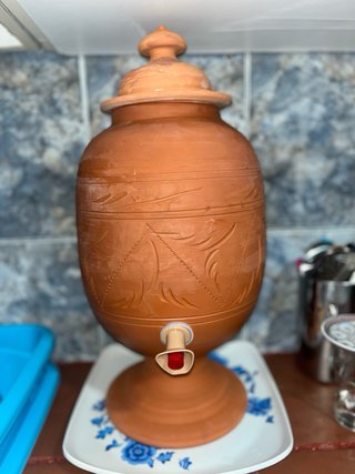Botijo de barro fon