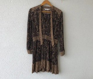 Vestido estampado animal print