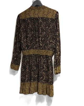 Vestido estampado animal print
