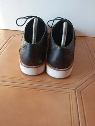 Zapatos Camper Negros Cordones