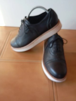 Zapatos Camper Negros Cordones