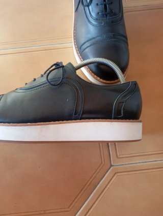 Zapatos Camper Negros Cordones