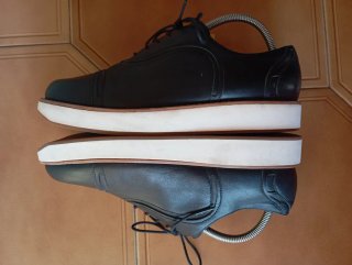 Zapatos Camper Negros Cordones
