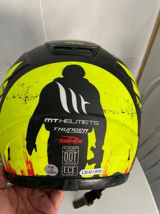 Casco de moto talla S