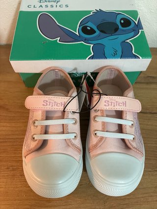 Zapatillas niña Disney Stitch rosas