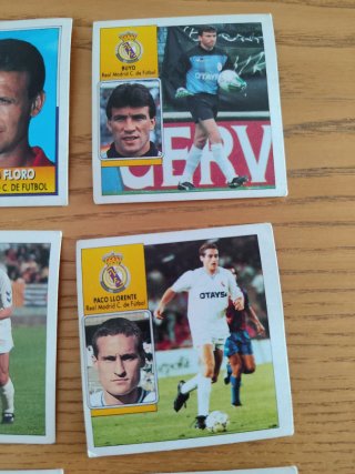 Cromos Real Madrid 92/93