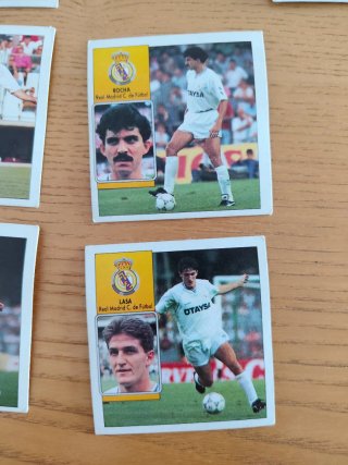 Cromos Real Madrid 92/93