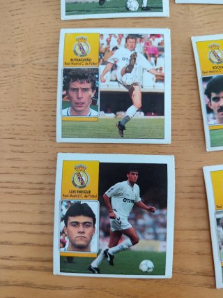 Cromos Real Madrid 92/93