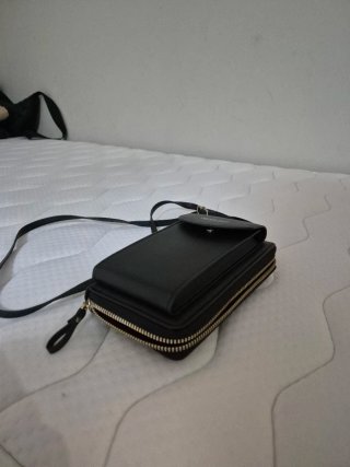 Bolso monedero negro