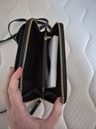 Bolso monedero negro