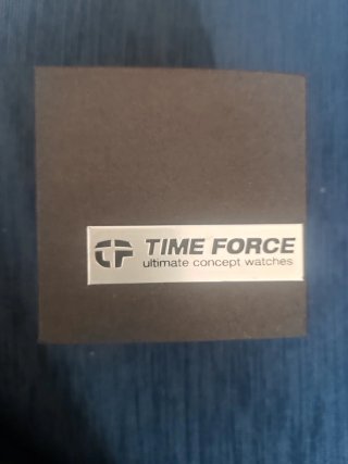 Reloj Time Force Mujer Dorado Correa Blanca