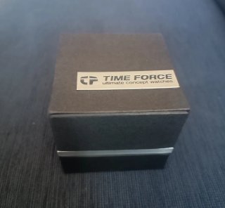 Reloj Time Force Mujer Dorado Correa Blanca
