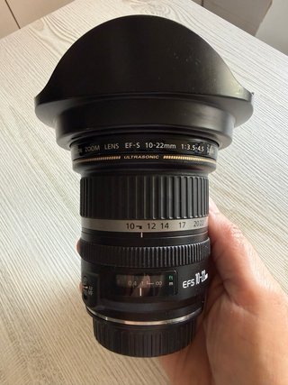Objetivo Canon 10-22 mm Súper Gran Angular