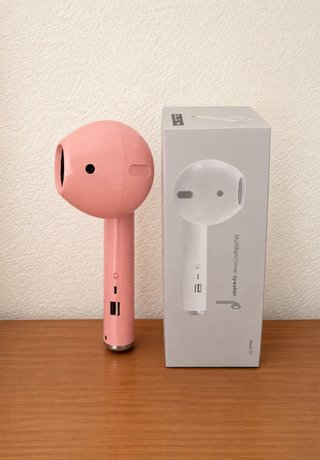 Altavoz Bluetooth AirPod Gigante Rosa