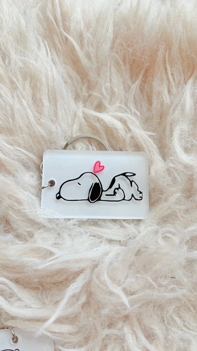 Llaveros personalizados de Snoopy