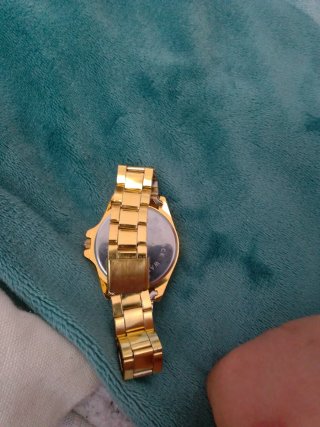 Reloj Rolex Dorado y Azul