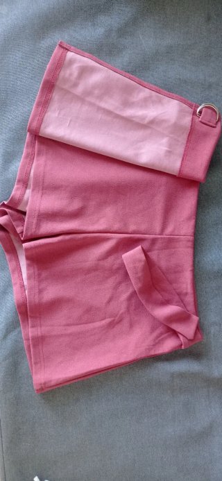 Falda pantalón rosa