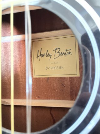 Guitarra Acústica Harley Benton + Funda