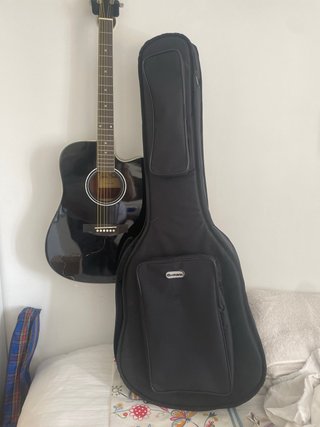 Guitarra Acústica Harley Benton + Funda