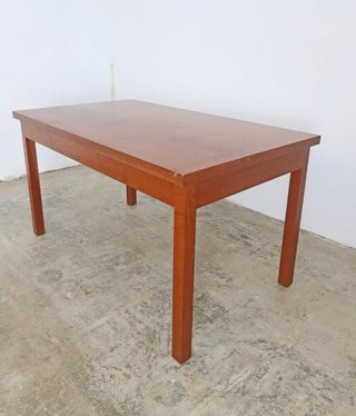 Mesa rectangular moderna de madera