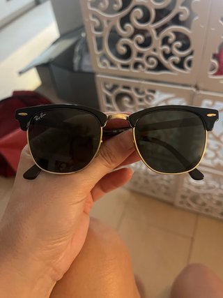Gafas Ray-Ban Clubmaster Negro/Dorado