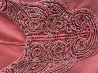 Vestido playero flamenco